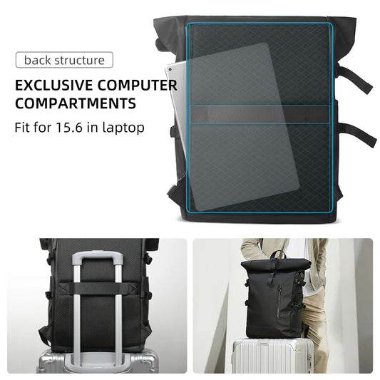 HK Rolltop Waterproof Backpack | Everyday Carry & Travel