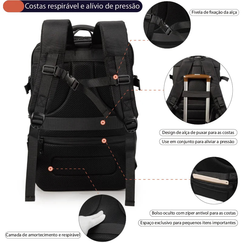 Business Travel Backpack | Waterproof Laptop Backpack