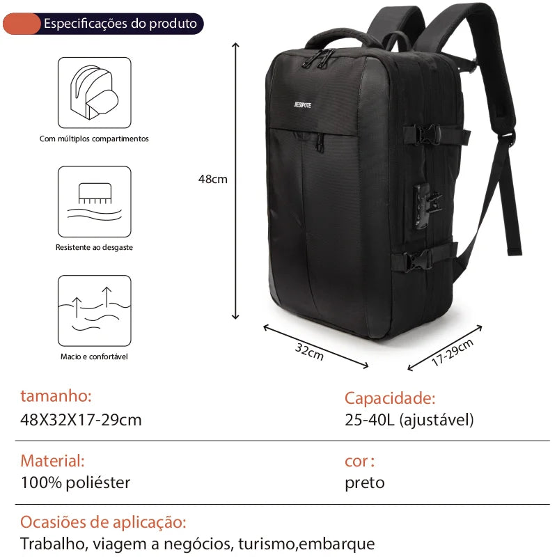 Business Travel Backpack | Waterproof Laptop Backpack