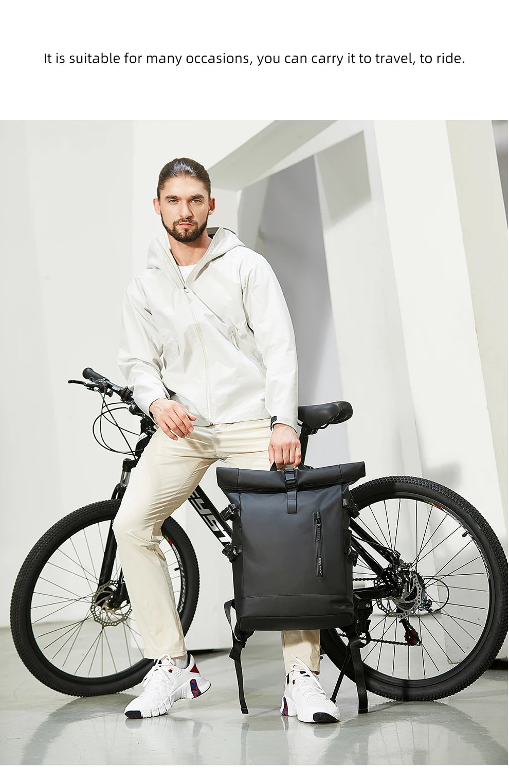 HK Rolltop Waterproof Backpack | Everyday Carry & Travel