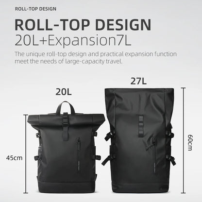 HK Rolltop Waterproof Backpack | Everyday Carry & Travel