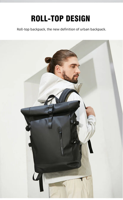 HK Rolltop Waterproof Backpack | Everyday Carry & Travel
