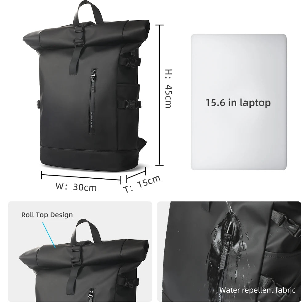 HK Rolltop Waterproof Backpack | Everyday Carry & Travel