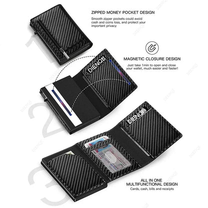 North Club RFID Card Holder Wallet