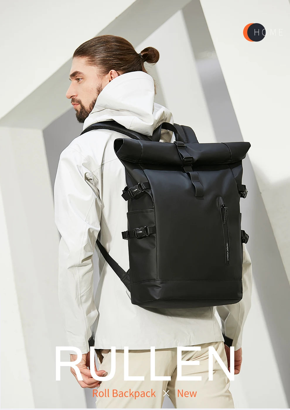 HK Rolltop Waterproof Backpack | Everyday Carry & Travel