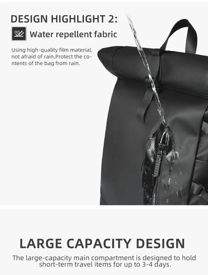 HK Rolltop Waterproof Backpack | Everyday Carry & Travel